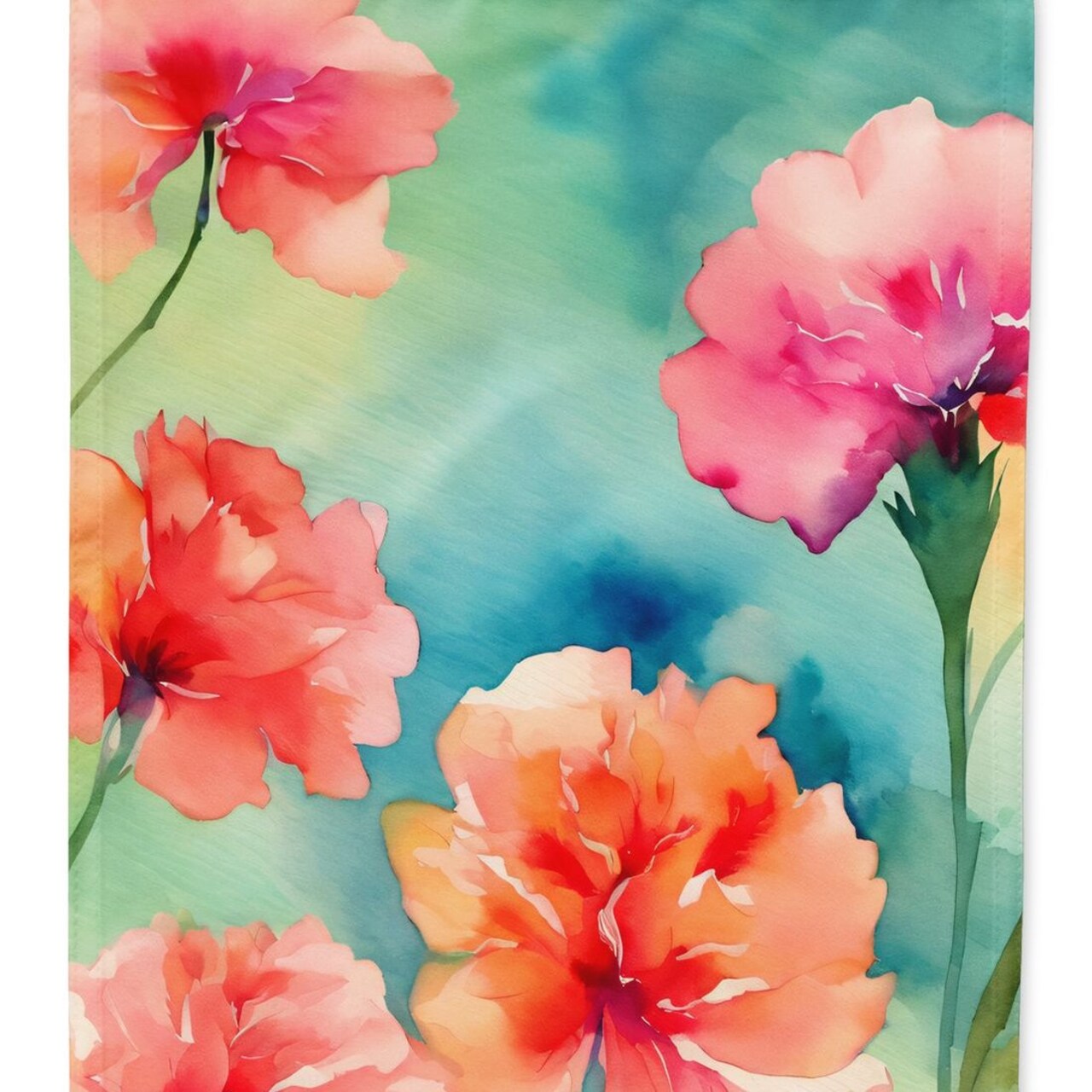 Edge Collections - Multicolor - Holiday Snow Covered Village Porch Display Flag - 1 Piece